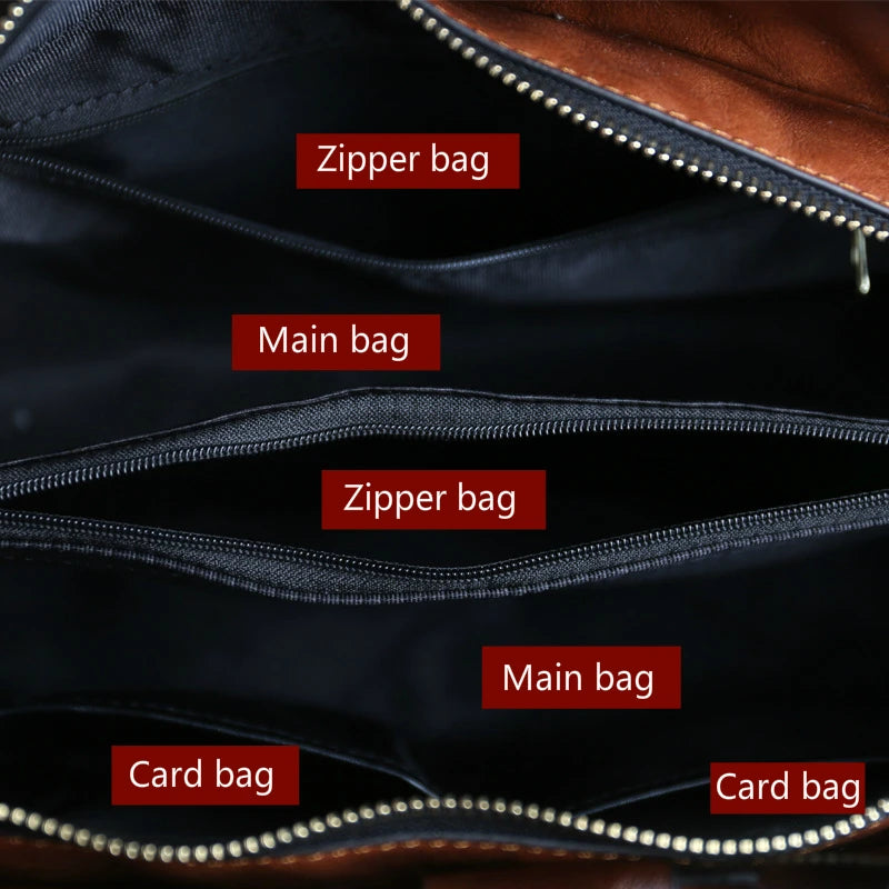 2025 New High Quality Leather Women Handbag Retro Handmade Embossed Shoulder Bag For Women Large Capacity Female Messenger Bags