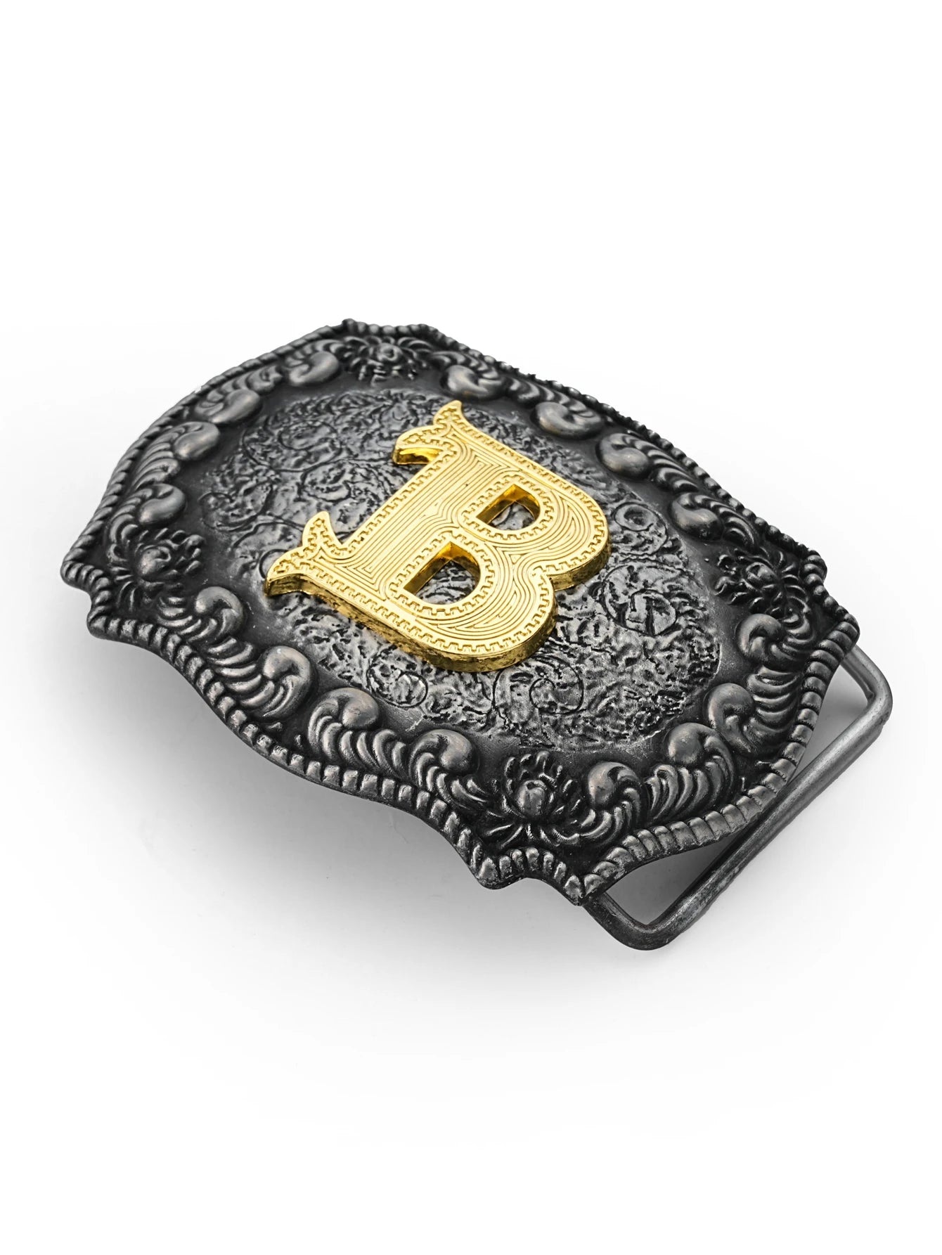 Western Cowboy letter belt buckle - stylish and unique stylish waist accessory