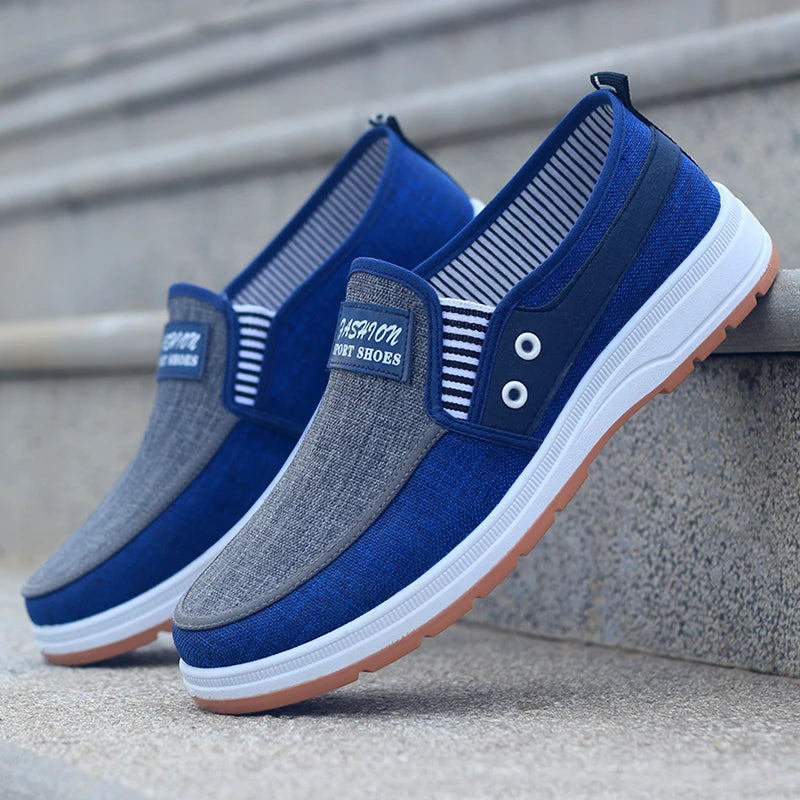 Men's Fashionable Solid Knitted Running Shoes - Lightweight, Breathable and Non-Slip - Perfect Sports Shoes for Outdoor Adventur