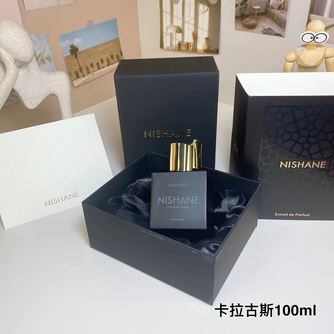 Nishane Hacivat Shadow Play Karagoz Perfume for Women&Mens 100ml High Quality Men Perfume Body Fragrance Spray Eau De Parfum