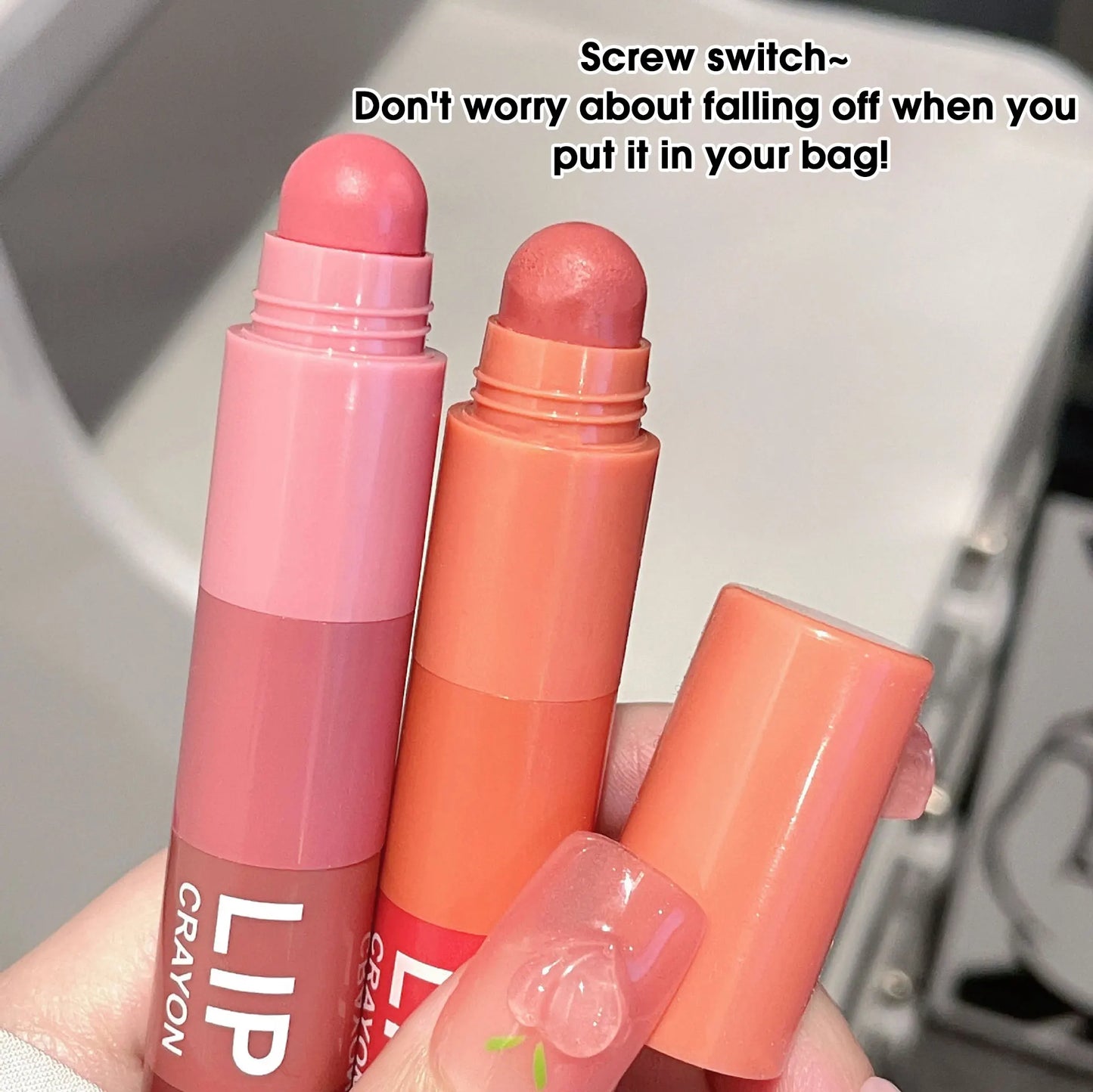 4-Color Matte Velvet Mist Lipstick,1Pc Waterproof Non-Stick Cup Long-Lasting Wear Lipstick For Women