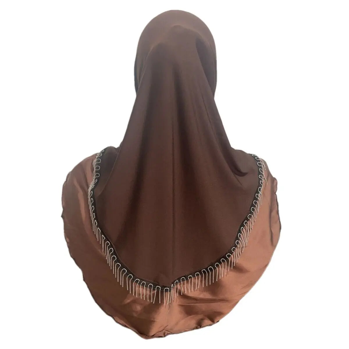 Malaysian Headwraps for Muslim Women One Piece Amira Scarf Arab Shawl Islamic Turban Cap Underscarf Hat Prayer
