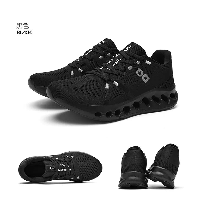 Men Casual Sports Running Shoes Marathon Air Cushion Breathable Lightweight Men Comfortable Athletic Nonskid Sneakers Outdoor