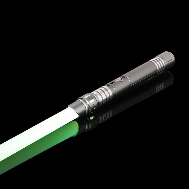 سيف ضوئي معدني RGB، مبارزة، تأرجح سلس، سيف ليزر، Sabre De Luz، 16 لونًا متغيرًا، 16 صوتًا، سلاح FOC Rave، لعبة وامضة