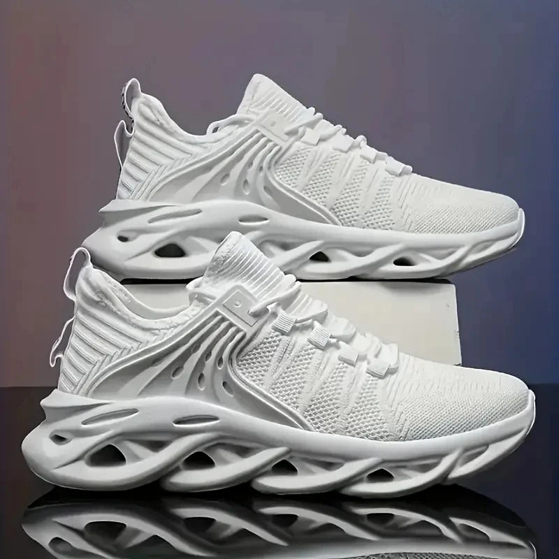 Men's Breathable Casual Sneakers Air Mesh Running Shoes Lightweight Summer Outdoor Sports Zapatillas for Male Large Size 39-48