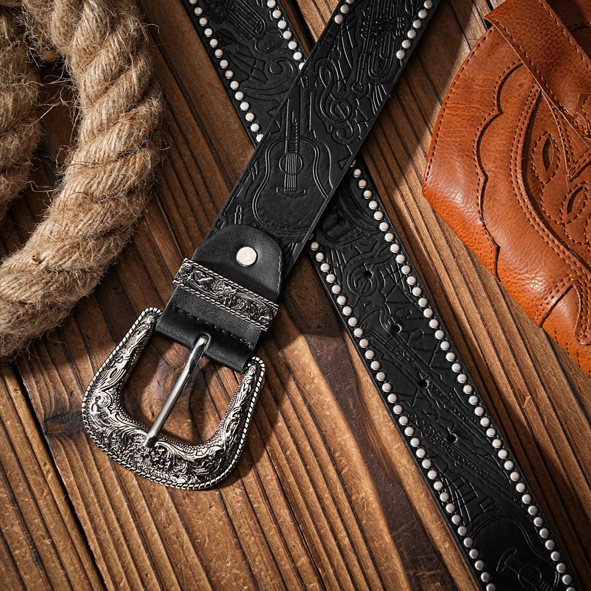 Casual, individual and retro belts, Western-style clothing accessories, metal buckles, PU belts, suitable for both men and women