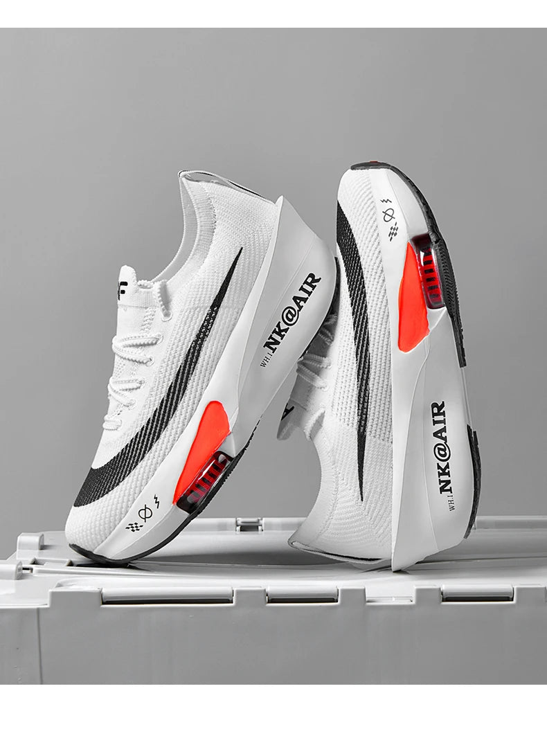 Running Shoes Speciality Air cushion Marathon Men Sports Breathable Lightweight Women's Comfortable Athletic Nonskid Sneakers