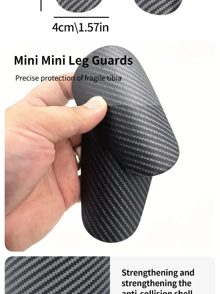 Protect Your Shins During Football Training with Mini Shin Guards - Lightweight and Comfortable Design for Maximum Performance
