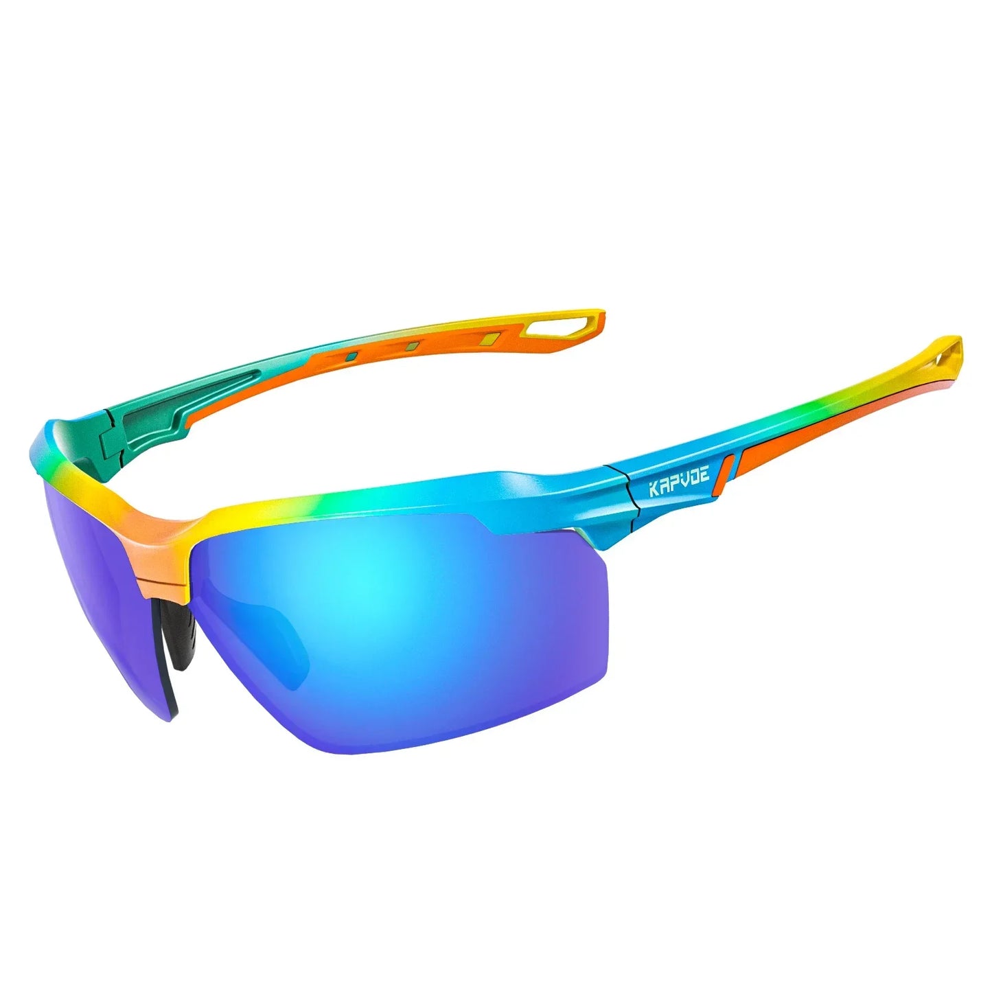 KAPVOE Polarized Cycling Glasses Sunglasses Sports Glasses MTB Glasses Cycling Glasses Men Road Bike for Women Cycle Goggles
