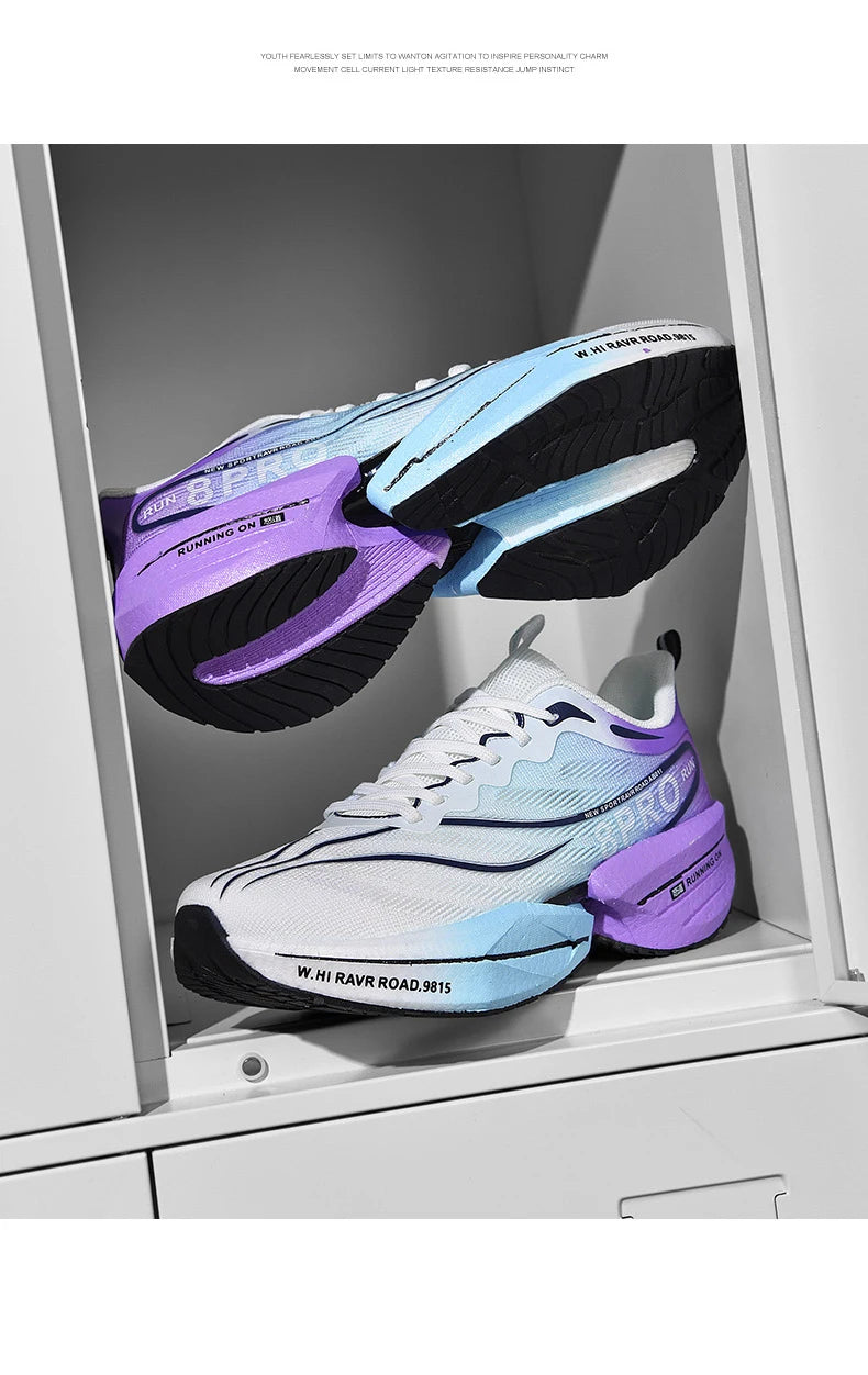 Men's Sports Shoes Racing Carbon Plate Marathon Sneakers Light Comfortable Athletic Running Shoes Tennis Cross Training Shoes