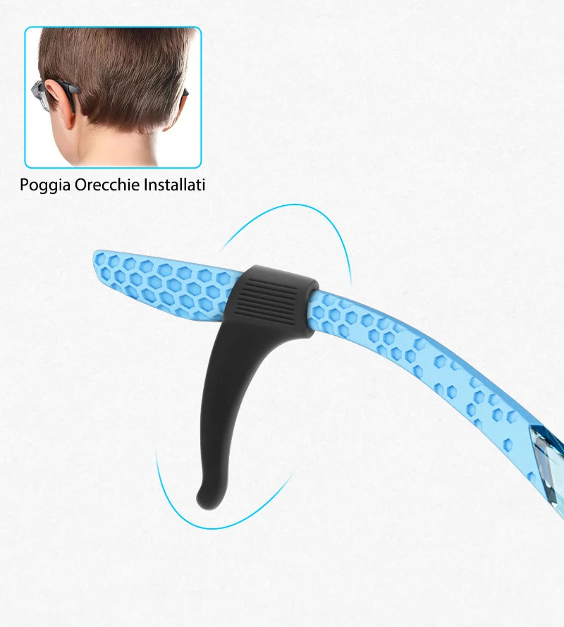 SCVCN New Outdoor Boys Bike Cycling Eyewear Child Sunglasses Teenagers Bicycle Cycling Glasses Kids Sports UV400 Girls Goggles