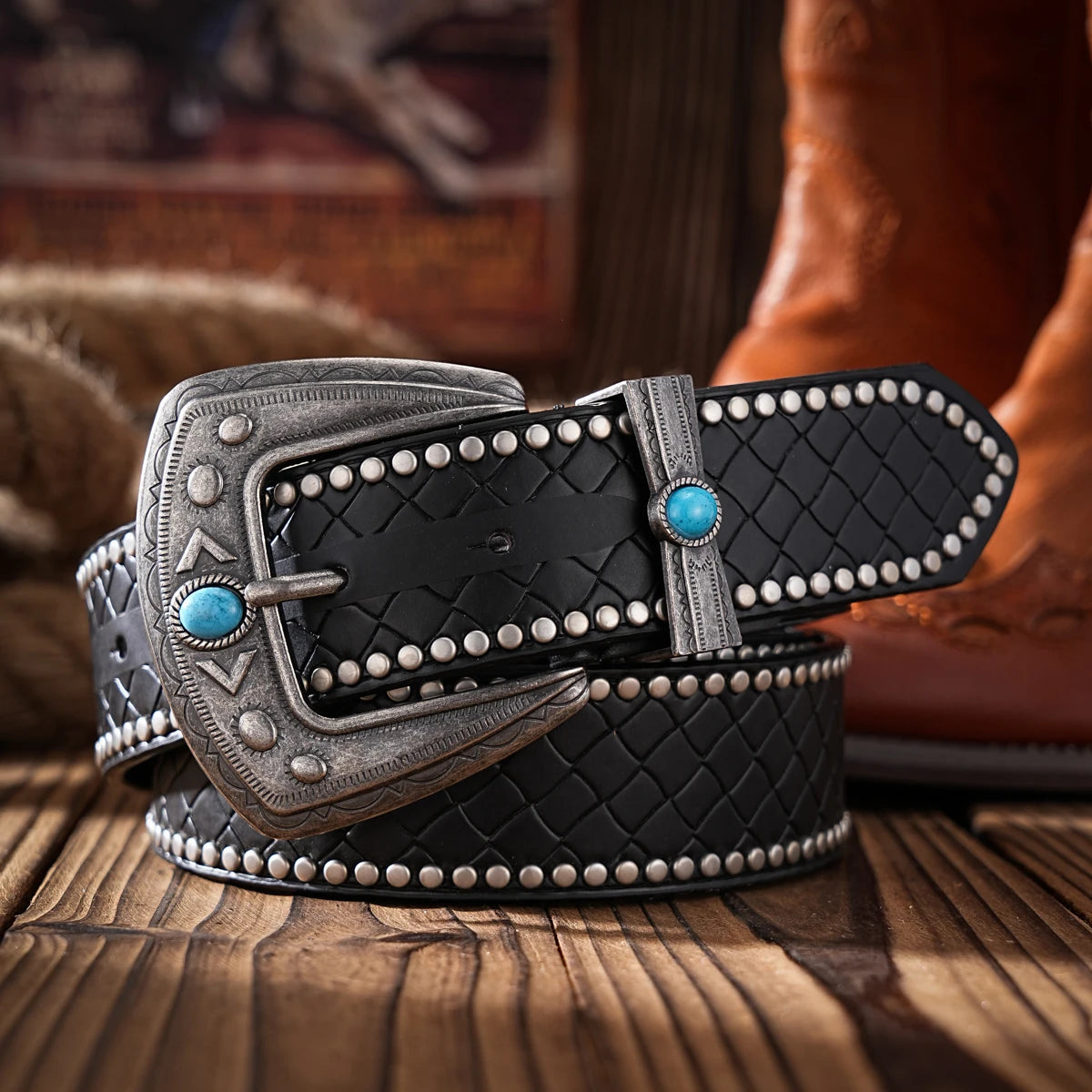 Casual, individual and retro belts, waist accessories for Western-style clothing, PU belts, suitable for both men and women