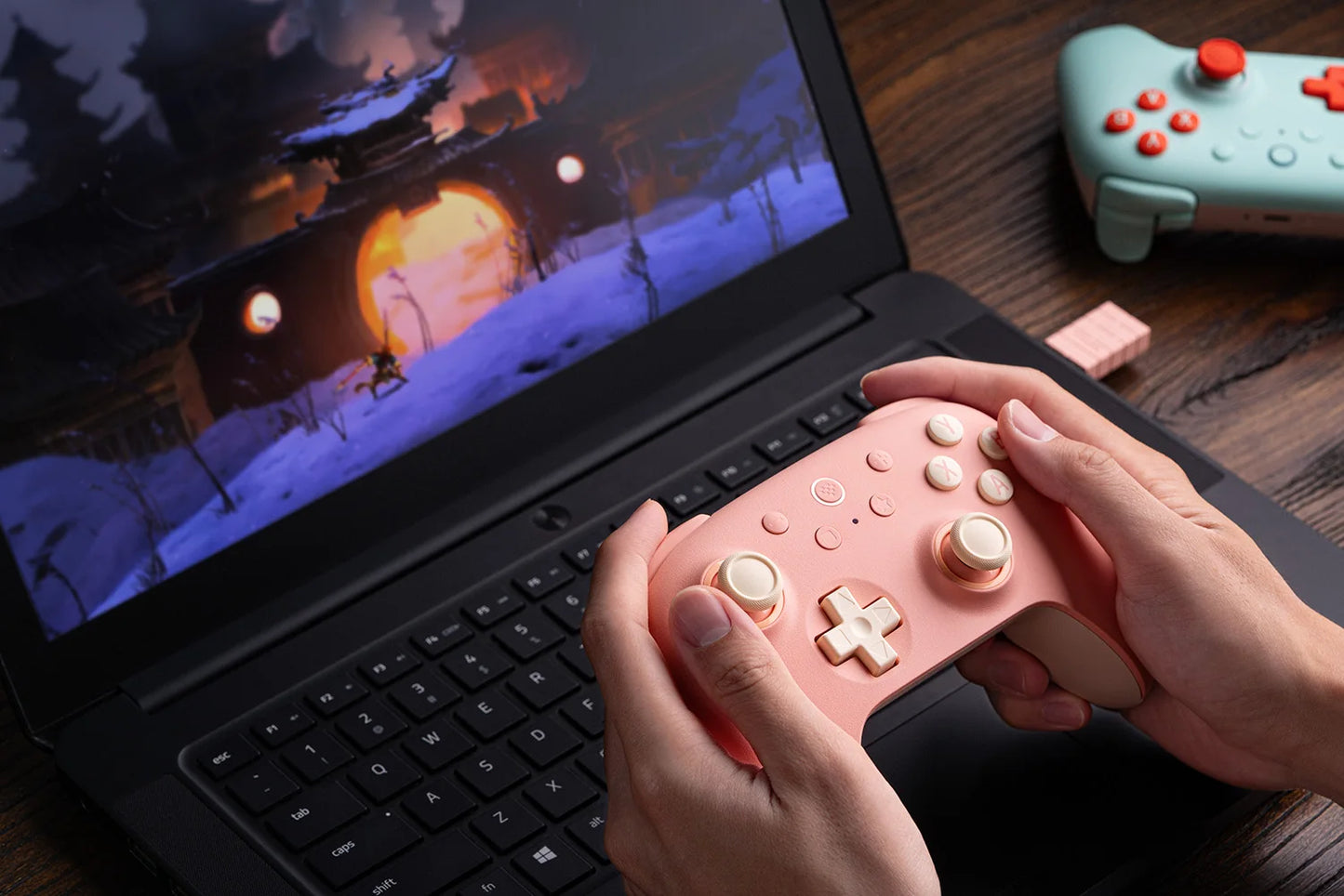 8BitDo Ultimate 2C Wireless Gaming Controller,Gamepad with Hall Effect for PC, Windows 10, 11, Steam Deck, Raspberry Pi, Android