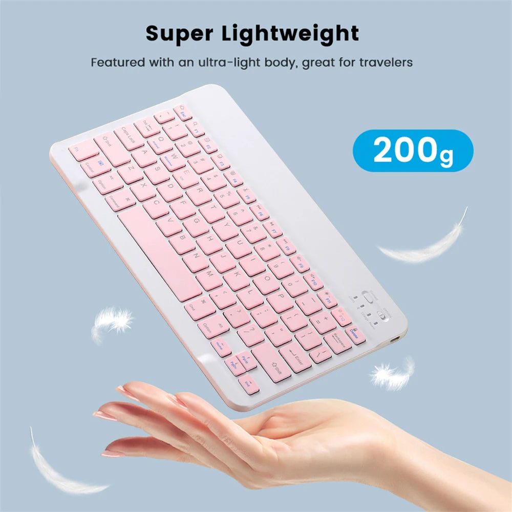 Bluetooth Keyboard and Mouse For iPad Xiaomi Samsung Huawei Phone Tablet Slim Mini Wireless Keyboard For Android IOS Windows