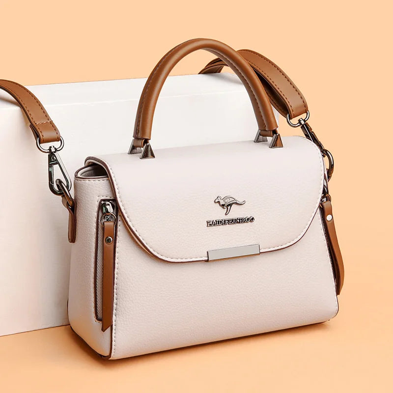 High Quality Pu Leather Casual Crossbody Shoulder Bags for Women 2023 New Luxury Purses and Handbags Women Bags Designer Totes
