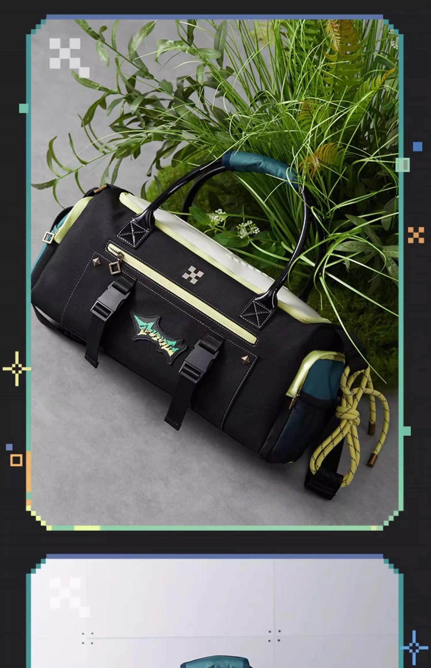 GenshinImpact Kinich Theme Impression Series Outdoor Travel & Sports Bag – Anime Game Gift