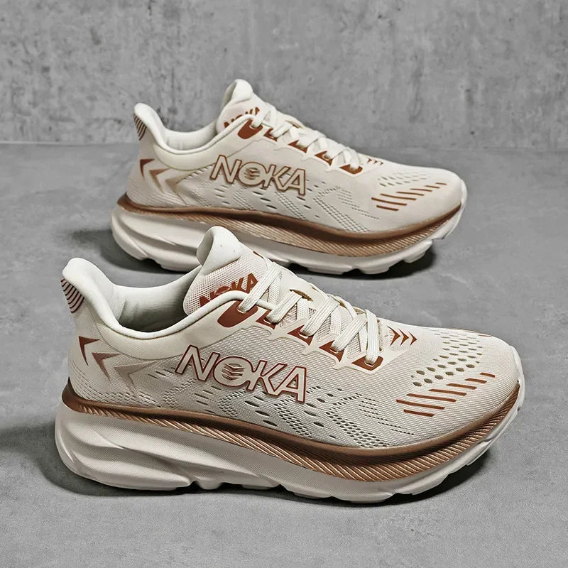 Marathon Sports Running Shoes Men Breathable Lightweight Sneakers Comfortable Athletic Nonskid Leisure Outdoor Sneakers for Men