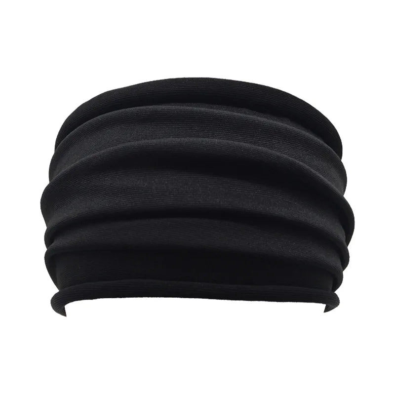 Casual Headwraps for Women Soft Wide Elastic Headband Running Yoga Turban Hair Accessories for Girls Fashion