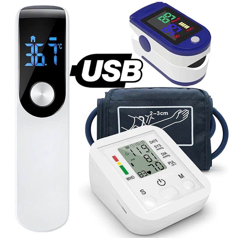 🩺 LINGKUN Digital Arm Blood Pressure Monitor
Automatic Tonometer | Heart Rate & Pulse Meter | Arm Sphygmomanometer | Oximeter Function