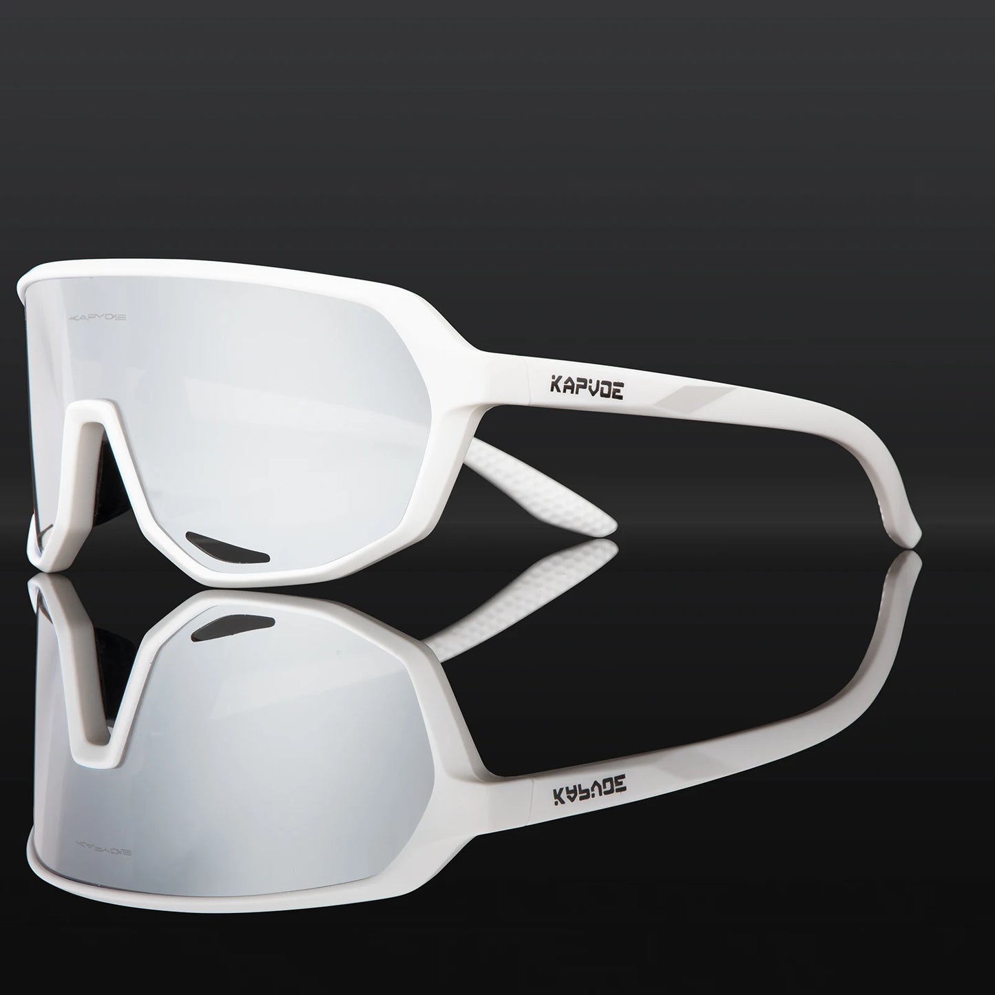 Kapvoe-Photochromic Cycling Sunglasses for Man Driving Bicycle Cycling Glasses Women Road Mountain Bike Outdoor Sport Goggles
