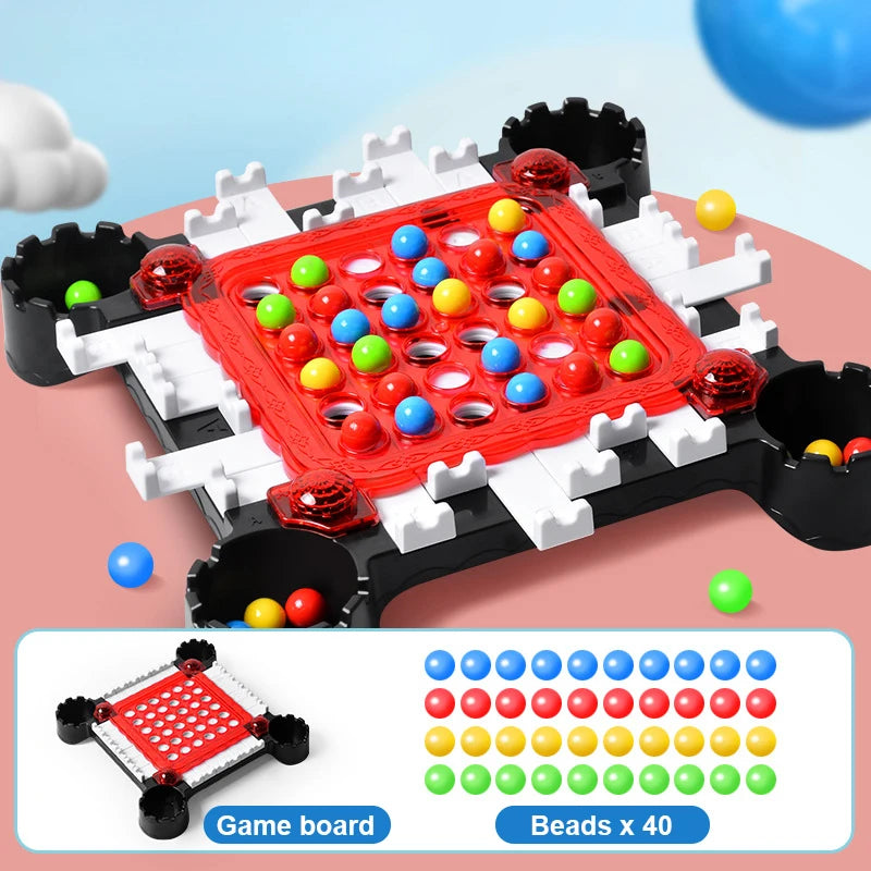 Children's Puzzle Game Toys Color Beads Elimination Board Game Educational Logical Thinking Training Party Game kid interaction