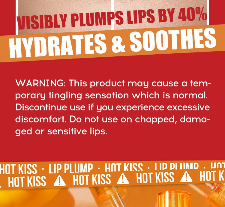 MLSMILE 6pcs/SET Lip Plump Lip Gloss Pearl Mirror Long-lasting Moisturizing Lip Balm Liquid Mouth Red Lip Glaze Lip Gloss