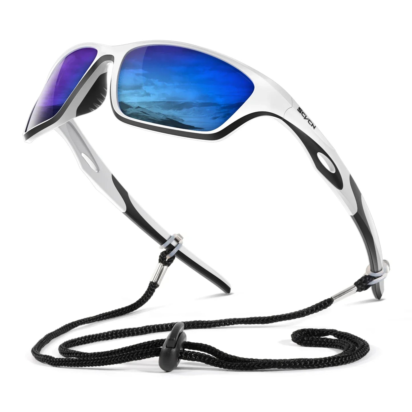 SCVCN New Outdoor Polarized Fishing Sunglasses Man Bike Cycling Glasses UV400 Hiking Goggle Women Mountain Sport Bicycle Eyewear