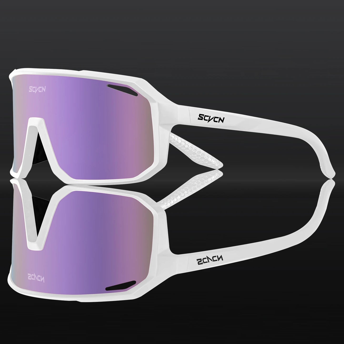 SCVCN Men Bike Photochromic Glasses Cycling Sunglasses for Women Sports Running MTB Biking Eyewear Road Mountain Bicycle Goggle