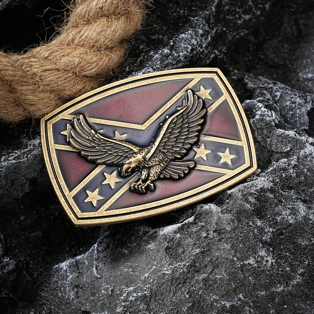 Western style plate buckle belt metal buckle one belt buckle