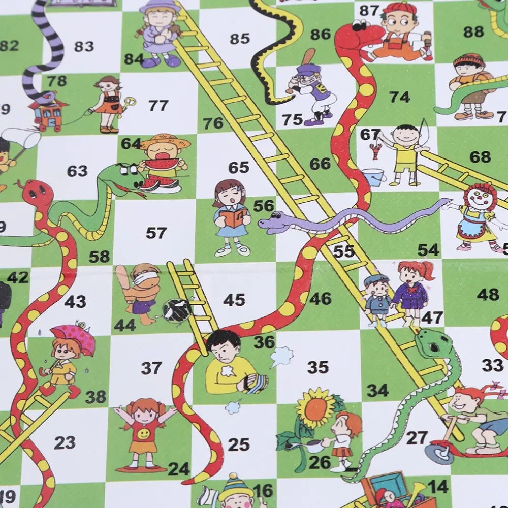 Kids Classic Flight Chess Game Ludo Chess Game Family Party Children Fun Board Game Toys Educational Toys for Children Fun Gifts