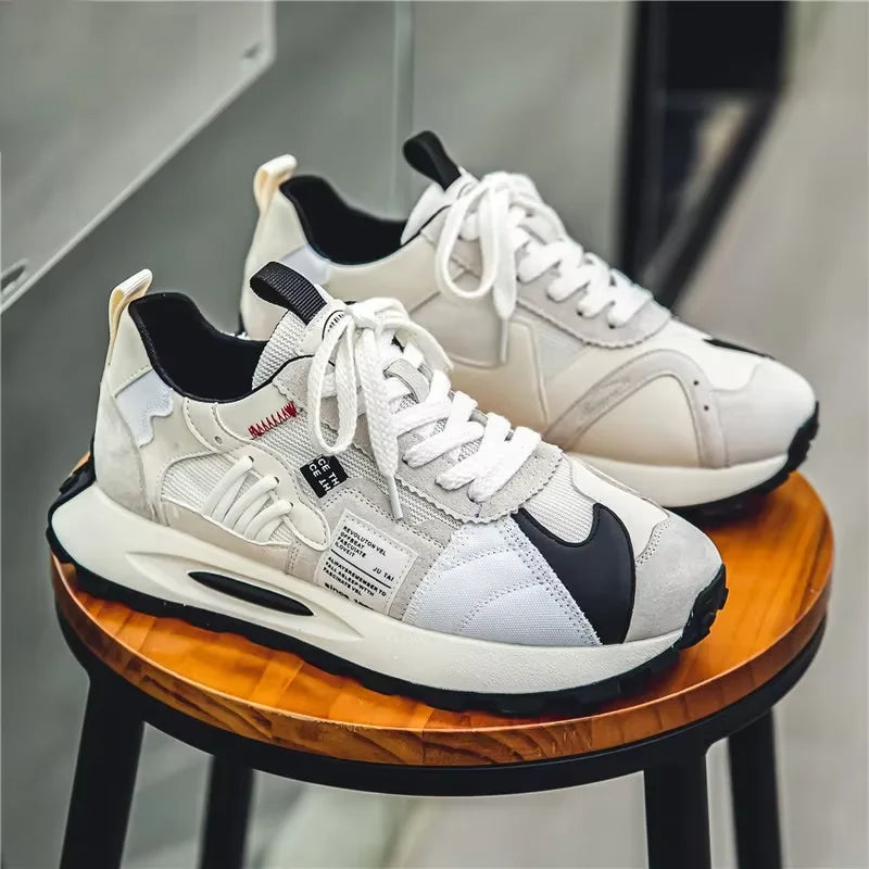 Trendy Men's Casual Running Shoes 2025 New Quality Fashion Sneakers for Mens Mesh Outdoor Tennis Training Shoes Tenis Masculino
