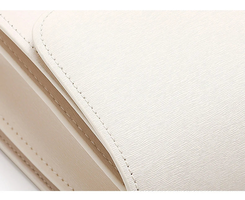Women Shoulder Bag Female Split Leather Ins Vintage Messenger Lady Small Square Palm Texture Printing Box Flap Underarm Bag 2022