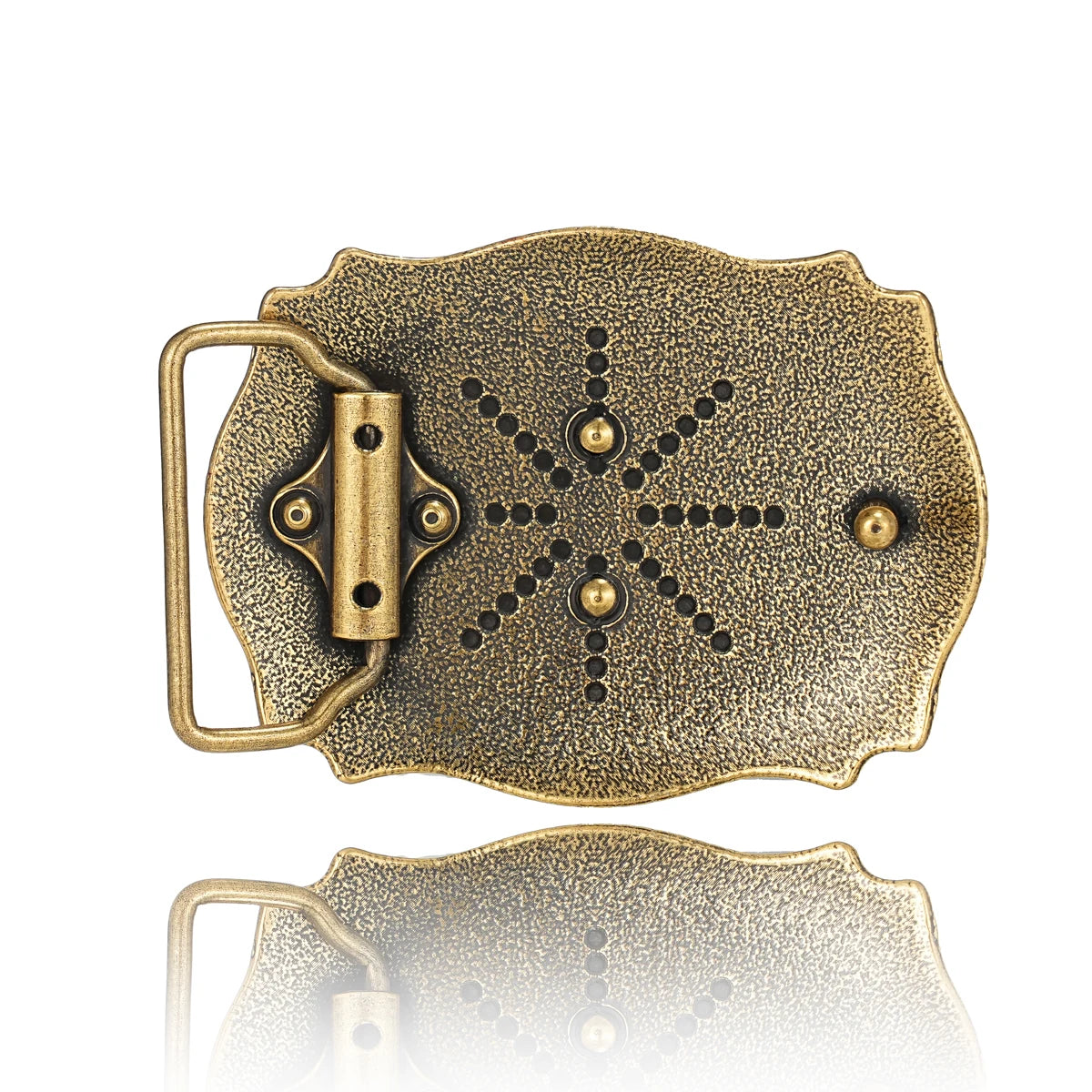 Western Cowboy Return to the ancients belt buckle - stylish and unique stylish waist accessory Men and women