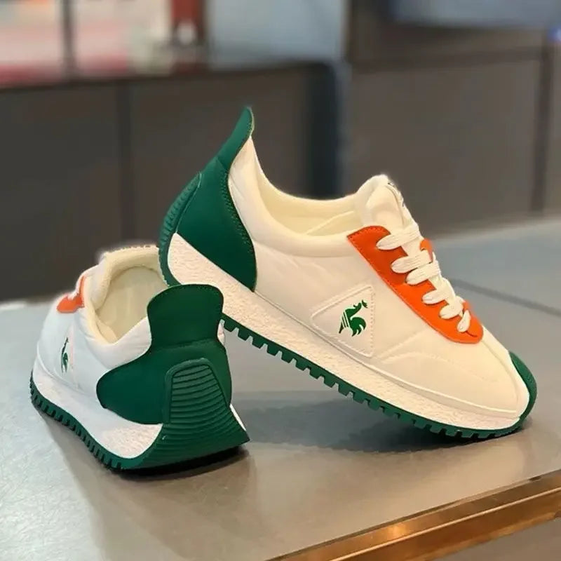 Official-website 2025 Men's Casual Sneakers Summer Comfortable Breathable Lace-up Running Shoes Men's Outdoor Soft-soled Shoes