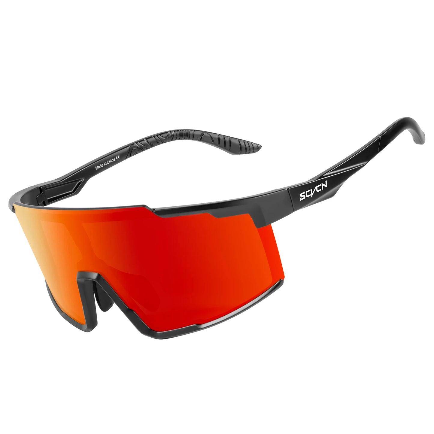 SCVCN-Fashion Sunglasses Cycling Glasses Sports for Men Driving Sun Mountain Bike Road Bicycle Eyewear Goggles MTB UV400