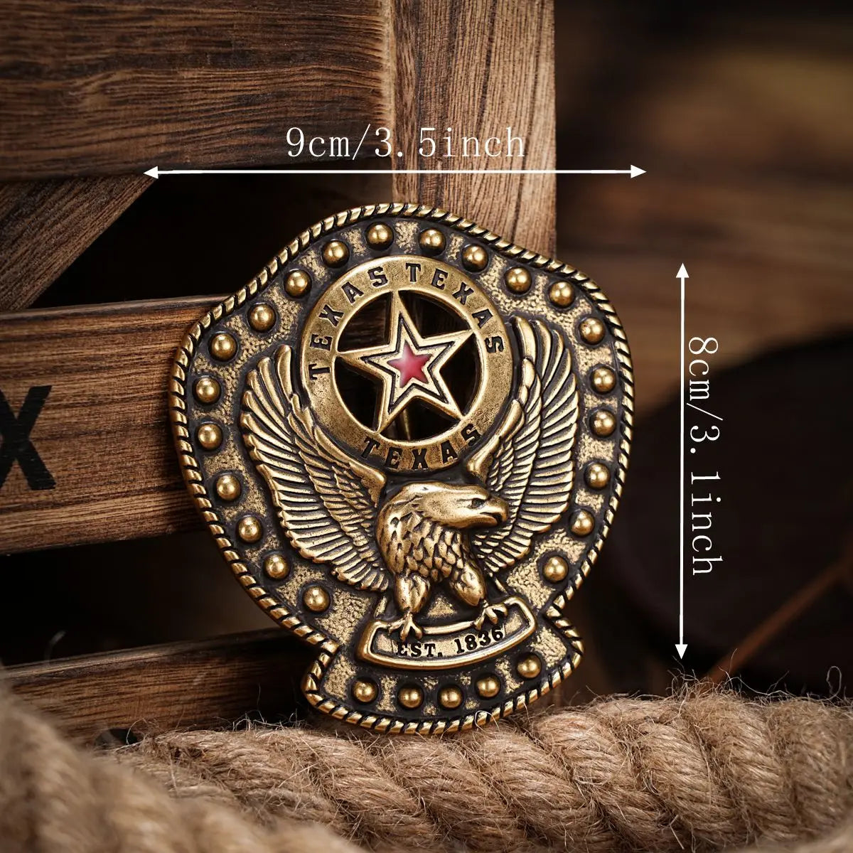 Western Belt Buckle Initial Vintage-Cowboy Rodeo Silver Large Skull Belt Buckle for Men Women