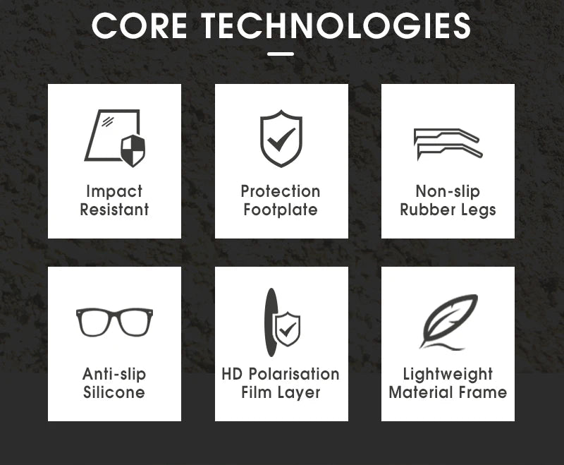 KAPVOE Polarized Glasses Men Women Fishing Goggles Camping Hiking Road Driving Eyewear Sport Sunglasses bicycle running Glasses