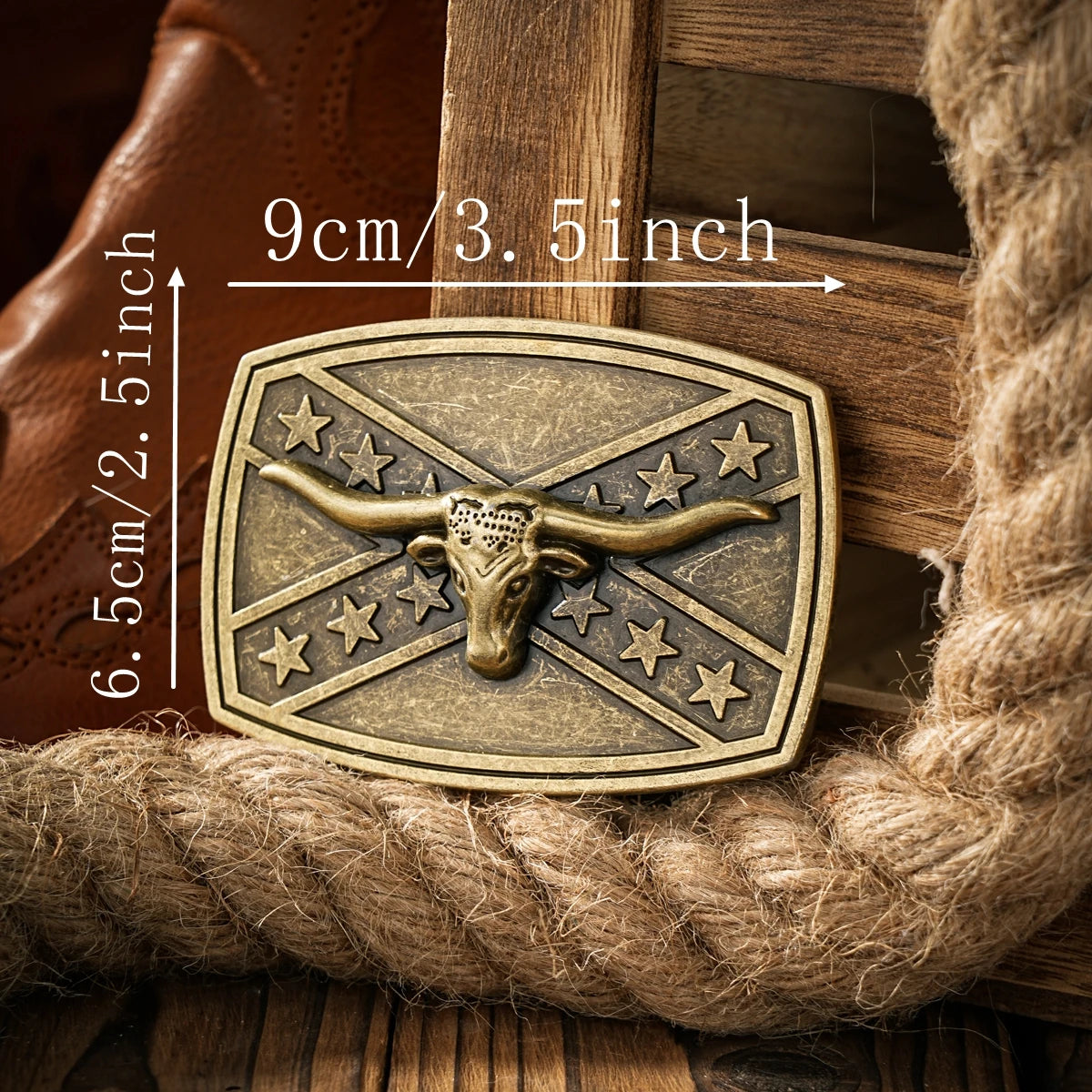 Western style plate buckle belt metal buckle one belt buckle