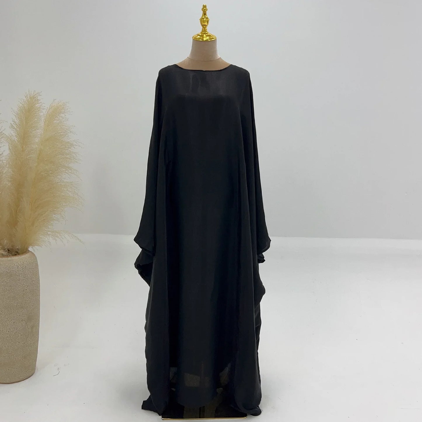 Shiny Butterfly Abaya Inside Belt Muslim Party Long Dress Summer Abayas for Women Dubai Luxury Turkey Islam Clothes Kaftan Robe