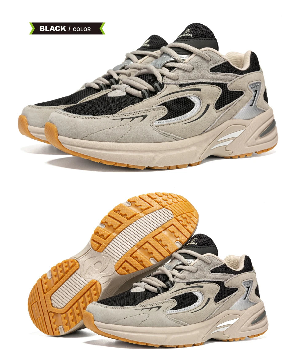 Baaslpoa New Men's Running Shoes Casual Mesh Fabric Breathable Non-Slip Walking Shoes Male Outdoor Basketball Sports Shoes