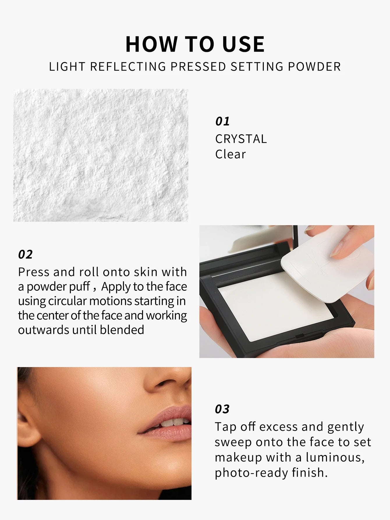 Nars Light Reflecting Setting Powder Pressed - 0.35 oz./10g