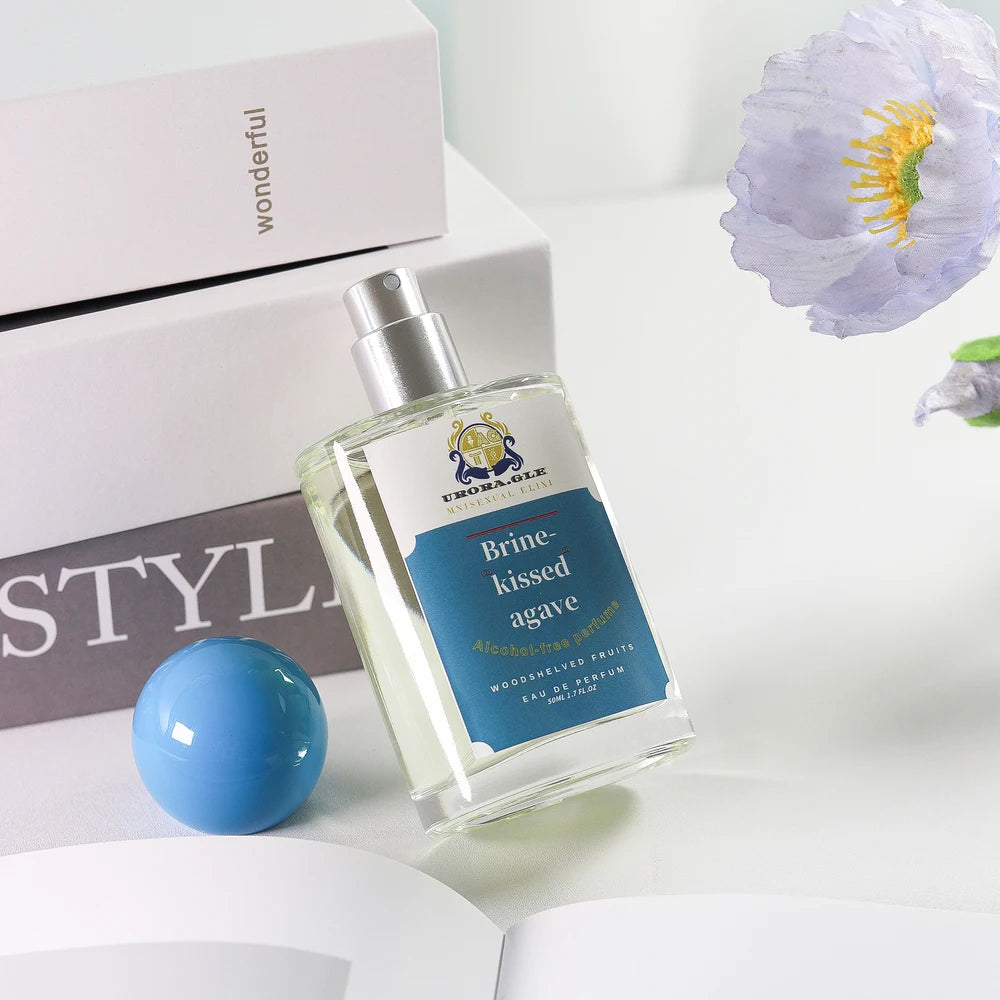 Perfume Coastal Tequila Eau de Parfum Oceanic Unisex Fragrance with Sea Salt Grapefruit 50ML Alcohol-Free Perfume Sage Seaweed