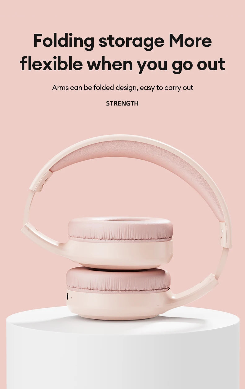 Lenovo TH30 Wireless Bluetooth 5.3 Headphone Sport With Mic Music Headset Foldable Low Latency Gaming Earphone For Xiaomi