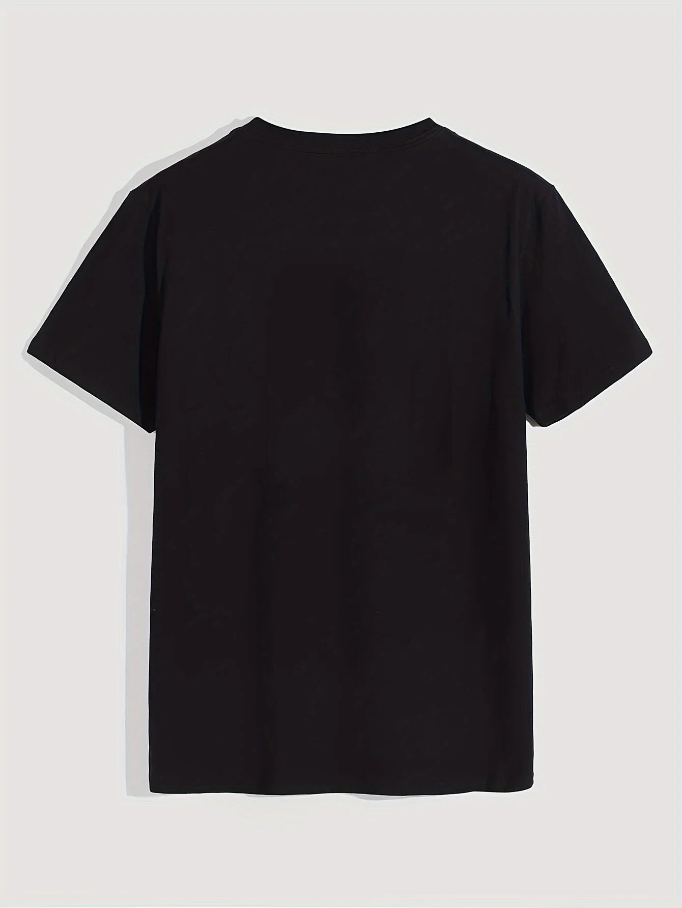 Men's 100% pure cotton summer loose and comfortable casual pac man style sun planets 🪐 eaten printed round neck short sleeved T-shirt top