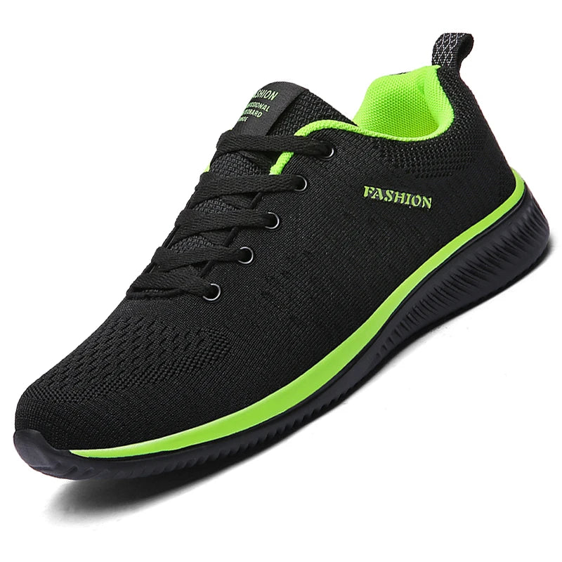MAEDEF Athletic Shoes for Men Shoes Sneakers Black Casual Men Women Knit Sneakers Breathable Athletic Running Walking Gym Shoes