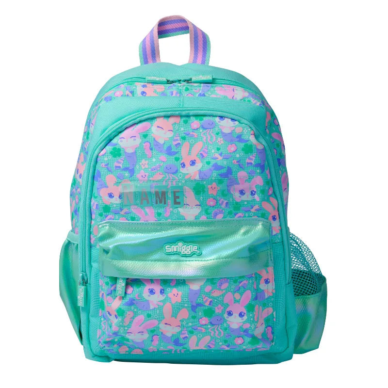 Genuine Australia Smiggle Backpack School Bag Cute Rabbit Cartoon Series Anime Backpack Student Gift Separate Purchases