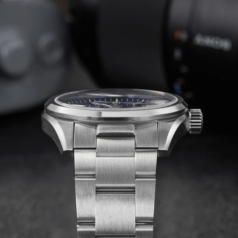 Watchdives WD0003B Original Design Aventurine Dial Men Watch VH31 Sweep Seconds Quartz Movement 36mm Watches Luminous Waterproof