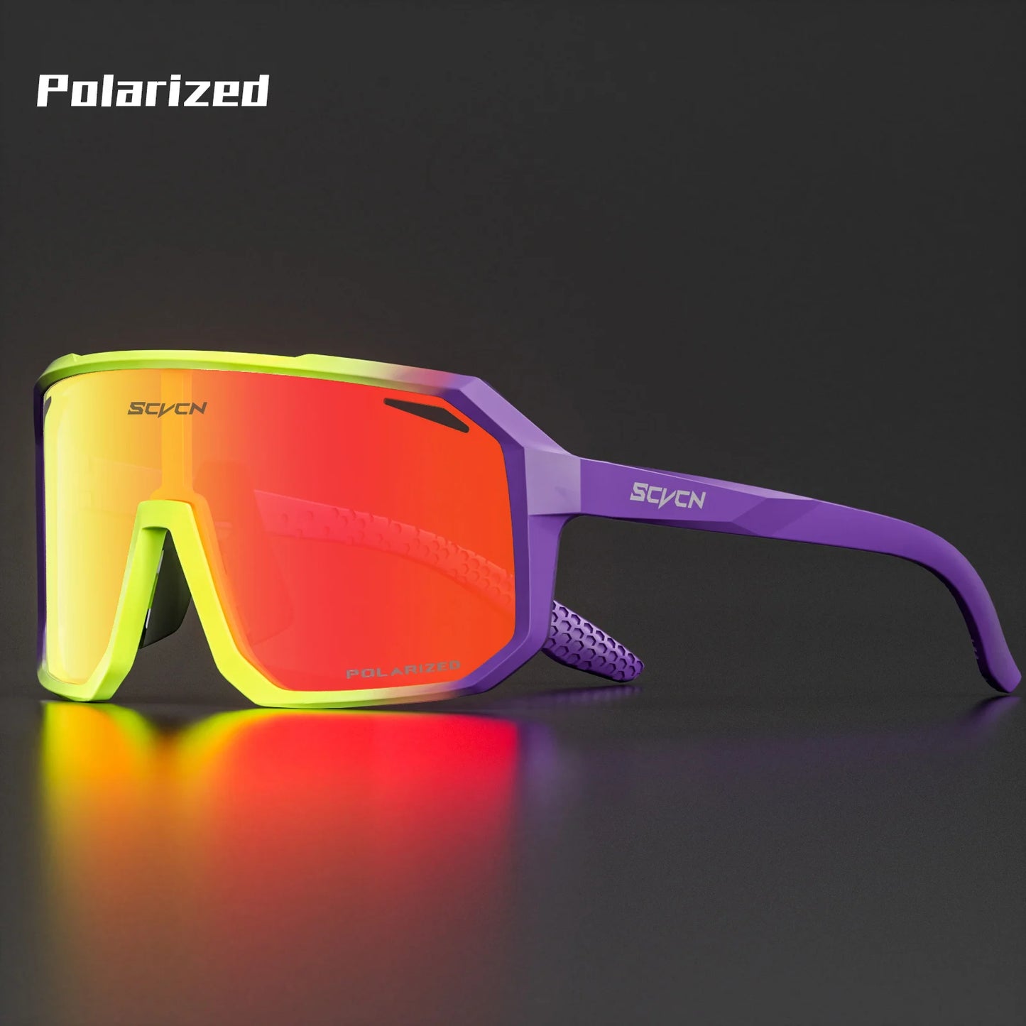 SCVCN Polarized Sunglasses for Men MTB Cycling Glasses Outdoor Sports Bike UV400 Goggles Women Road Bicycle Cycling Glasses New