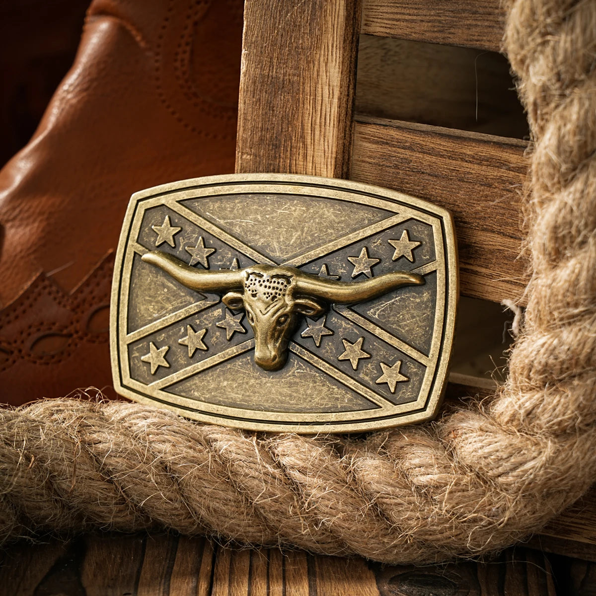 Western style plate buckle belt metal buckle one belt buckle