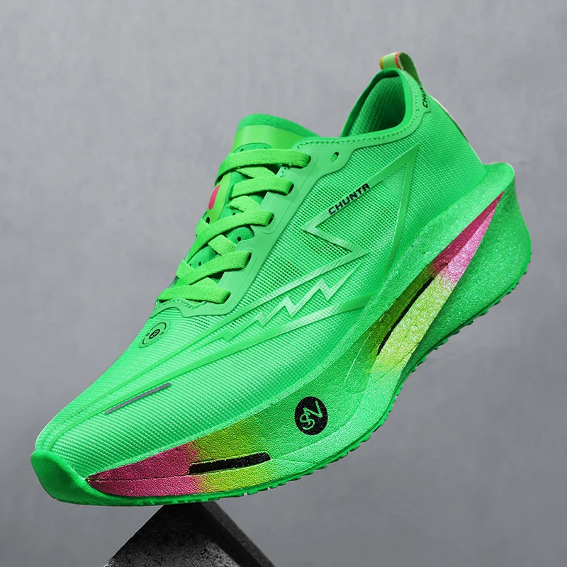 Unisex E-TPU Marathon Running Shoes – Lightweight Breathable Road Jogging Sneakers